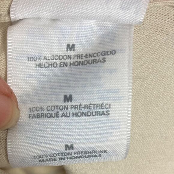 Vintage Y2K Hawaii Cultural Foundation New York T Shirt Adult Medium Beige - Picture 6 of 7